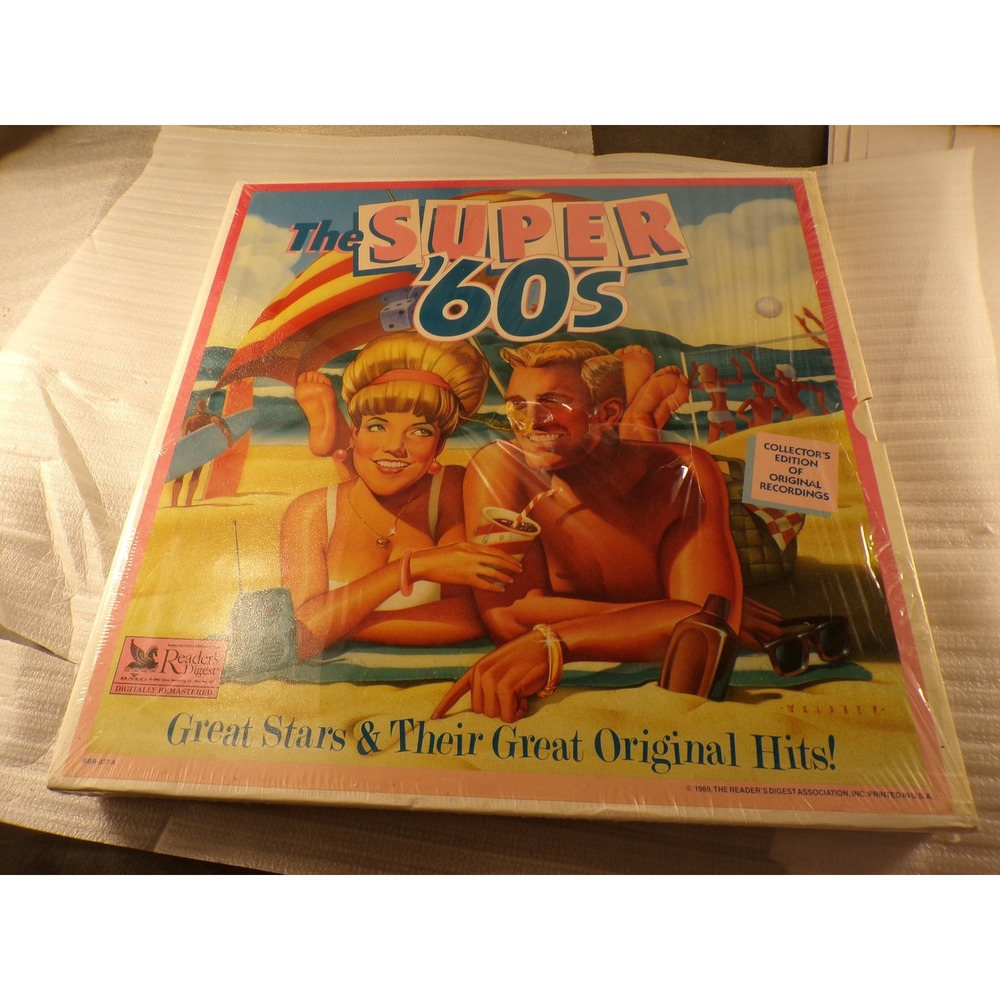 Readers Digest The Super 60s Vinyl Box Set 8 LP Collector Original Hits Sealed